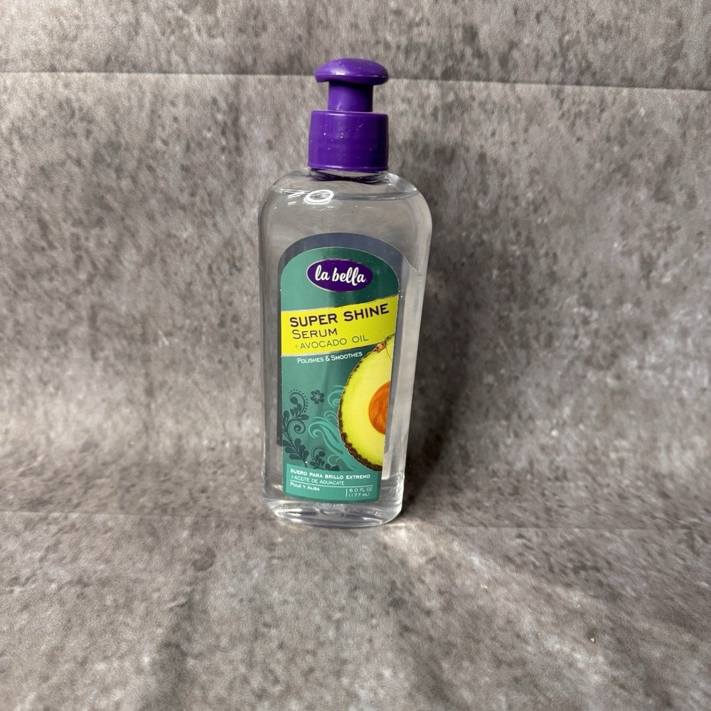 La Bella Super Shine Serum Avocado Oil 6 oz. Suero Para Brillo Extremo